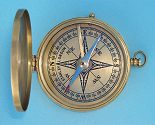 Compass Rose on Antique Finished Compass