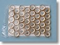 40 pcs. Small Military Special Forces Survival Button Compasses