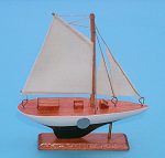 Gaff Rigged Sloop Ships Model and Refrig. Magnet