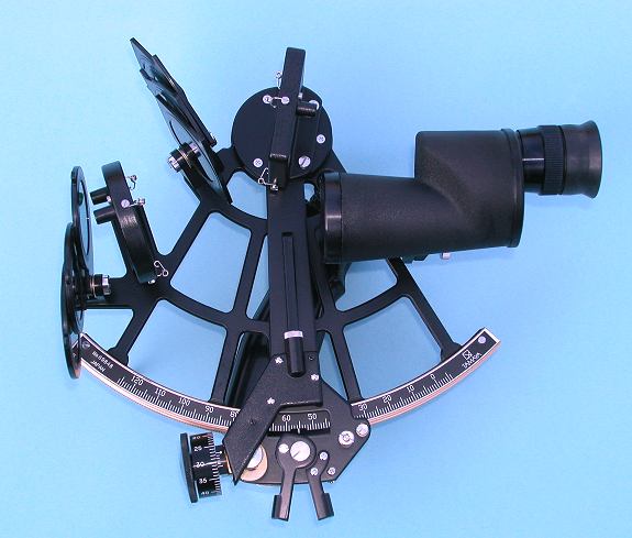 Tamaya Jupiter Sextant (shown with 7x35 Monocular Scope)