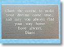 Custom Engraved Brass Plaque