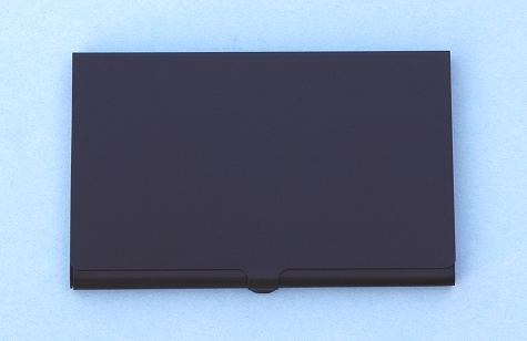 Anodized Black Card Case