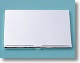 Slim Nickel Plated Business Card Case