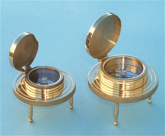 Three-Leg Desk Compasses