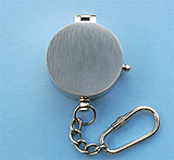 Brushed Large Compass with Key Chain