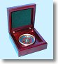 Mahogany Desk Compass