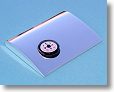 Silver Plated Airfoil Compass Paperweight