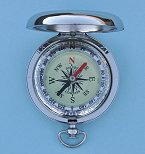 Front of Dalvey Modern Explorer Pocket Compass