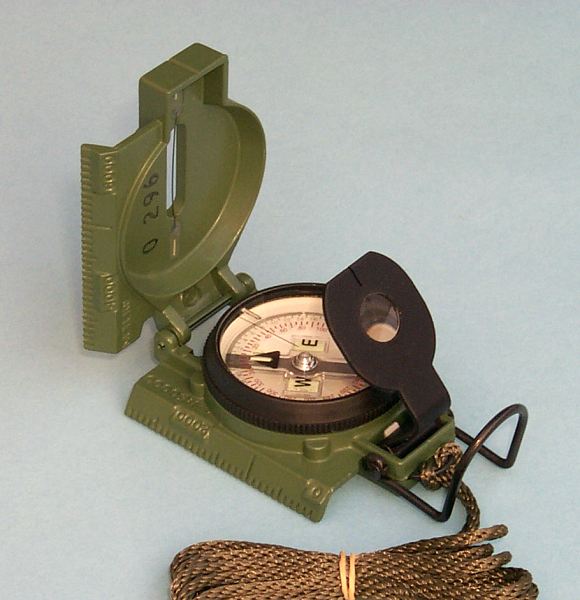 Military Lensatic Marching Compass