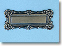 Antique Rectangle Plaque