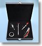 Premium Rosewood Wine Connoisseur Corkscrew Set with Case