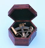 Sounding Sextant in Case