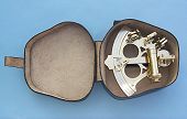Sextant in Leather Case