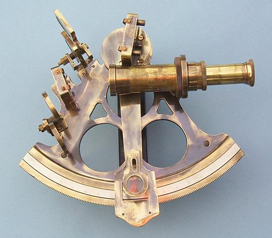 6-inch Stanley London Brass Sextant