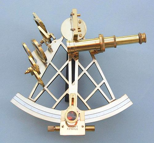 8-inch Brass Sextant