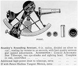 Sounding Sextant in Original Stanley London Catalog